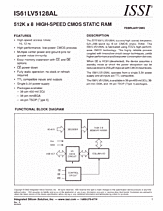 DataSheet IS61LV5128AL pdf